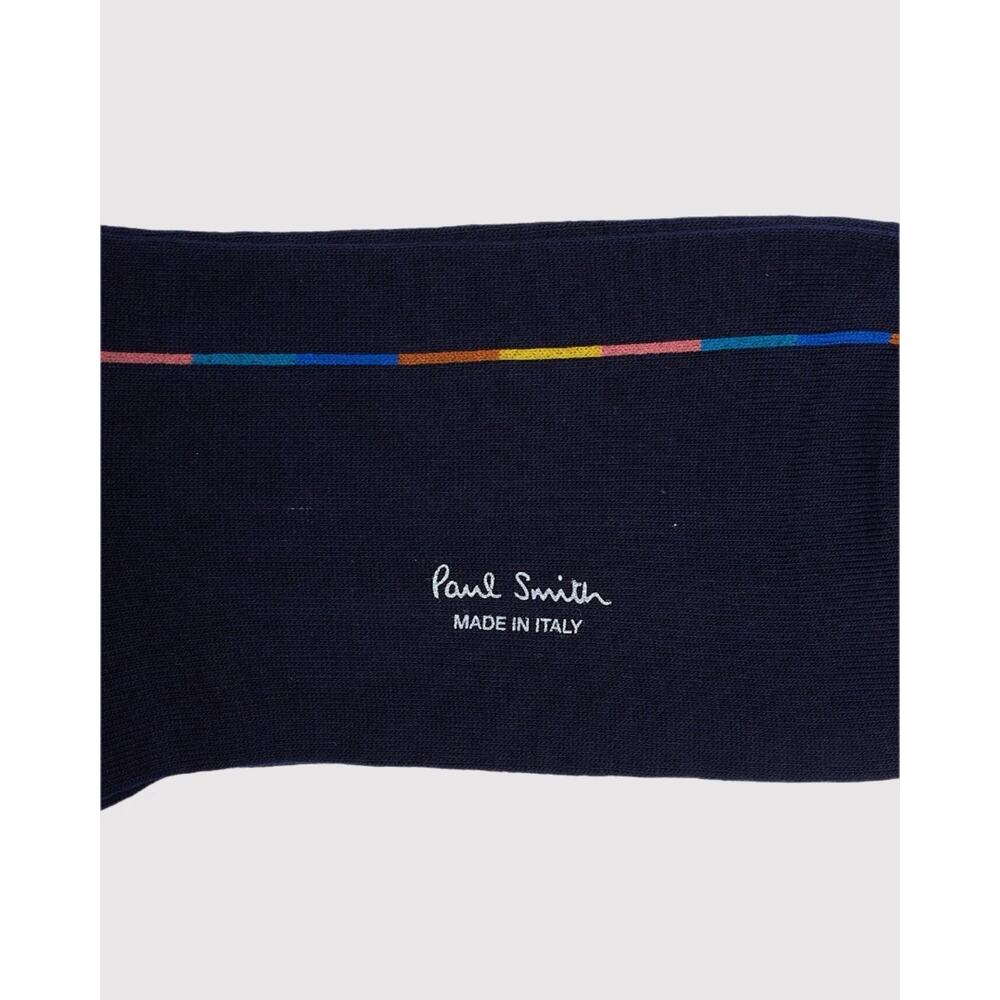 NWT $35 Paul Smith “Gareth” Vertical Artist Stripe socks, made in Italy. - Picture 3 of 3